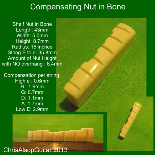 Shelf Nut in Bone