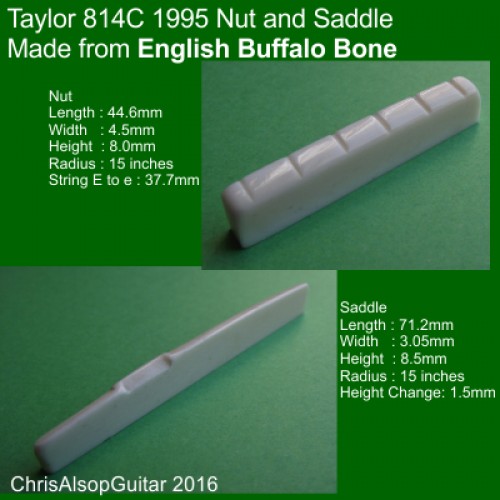 Taylor 814C Buffalo Saddle and Nut