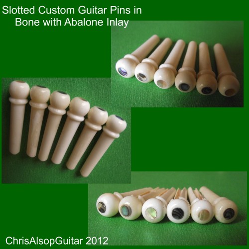 Custom made 6.3mm bone pins