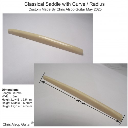 Classical Saddle with Curve
