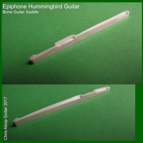 Epiphone Hummingbird Bone Guitar Saddle