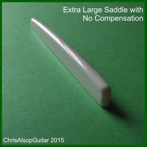Extra Wide Bone Saddle with 16 inch radius