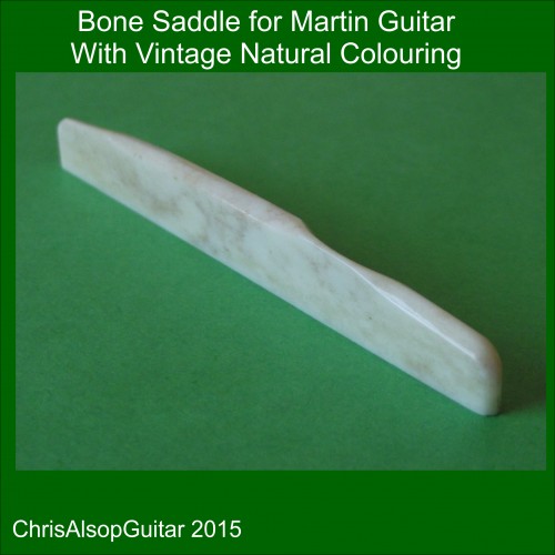 Martin Bone Saddle