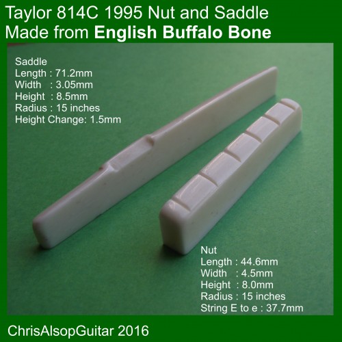Taylor 814C Buffalo Saddle and Nut