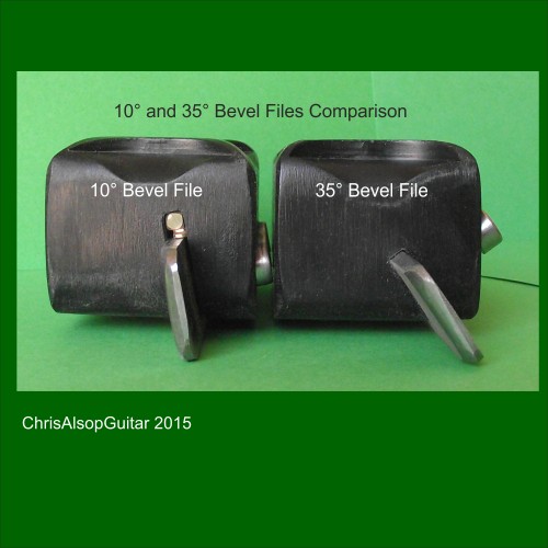 10 and 35 Degree Fret End Bevel Files