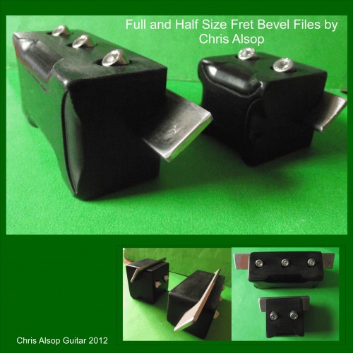 Full and Half Size Fixed Angle bevel Files