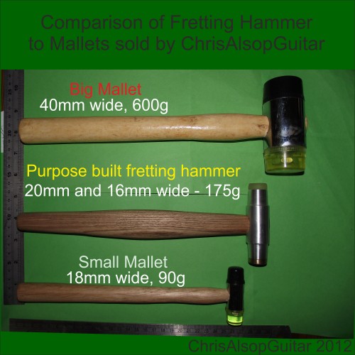 Fretting Hammer and Mallets by Chris Alsop