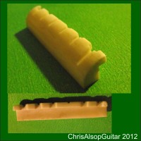 Compensating Guitar Bone Nut