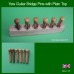 Yew All Wood Guitar Bridge Pins. 5.7mm