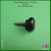 Black Buffalo Horn End Pin / Strap Button Pin