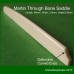 Martin Through / Long Bone Guitar Saddle