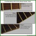 90 Degree Fret Bevel File with Beech Handle