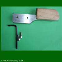 Beech Handle For Chris Alsop Guitar Fret Crowning File