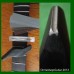 Diamond Fret Crowning File with Black Handle