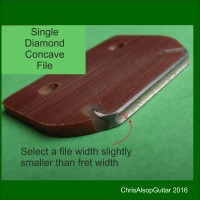 Replacement Diamond File for Chris Alsop Crowning Files