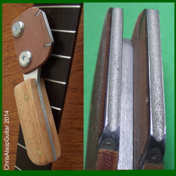 Fret Crowning File with 2 Diamond Files