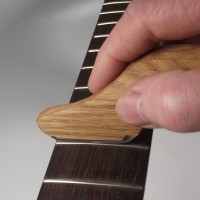 Diamond Fret Crowning File with Fretboard Protector & Finishing Sanding Strips