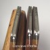 3 Diamond Crowning Files with Oak Handle