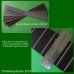 2 Diamond Fret Crowning Files with Beech Handle