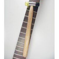 Narrow Fretting Mallet. 18mm Faces with Wooden Handle