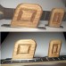 Two Fret Leveling  Diamond Files with Oak handles